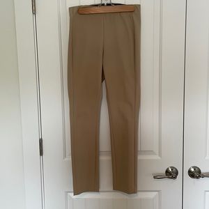Theory khaki stretch pants